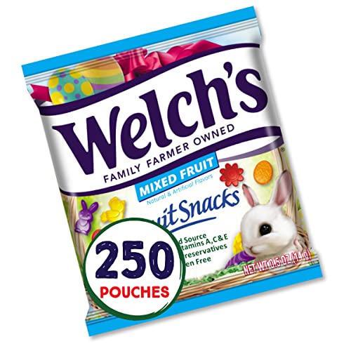 Welchs Fruit Snacks, Mixed Fruit, Spring Bulk Pack, Gluten Free...