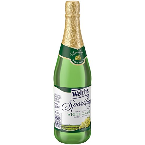 Welchs Sparkling Juice Cocktail, Non-Alcoholic, White Grape, 25