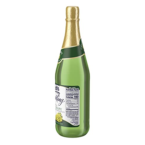Welchs Sparkling White Grape Cocktail Juice, Non-Alcoholic, 25.
