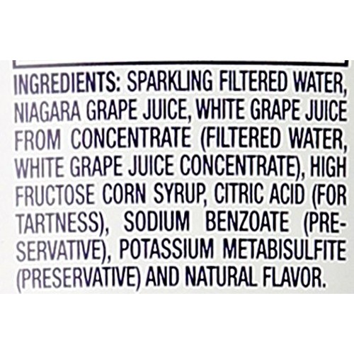 Welchs Sparkling White Grape Cocktail Juice, Non-Alcoholic, 25.