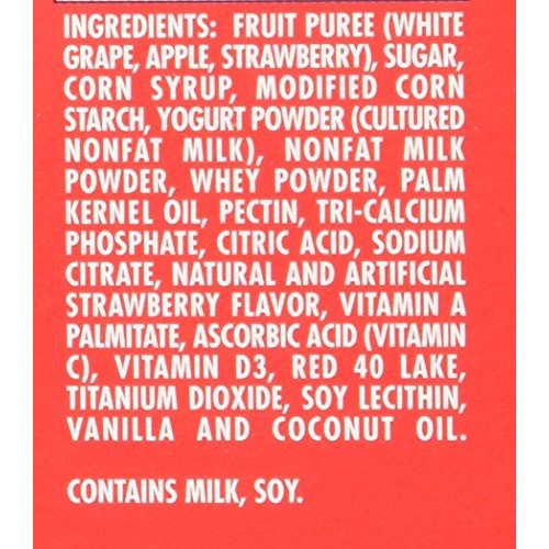 Welchs Strawberry Fruitn Yogurt Snacks 8 Pouches 2 Pack - 16