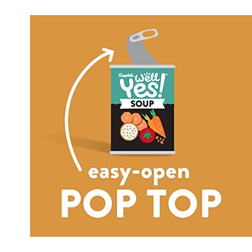 Campbells Well Yes! Chicken Noodle Soup, 15 Grams Of Protein, 1