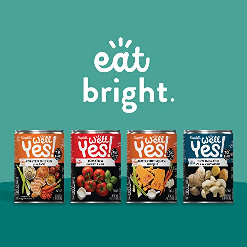 Campbells Well Yes! Chicken Noodle Soup, 15 Grams Of Protein, 1