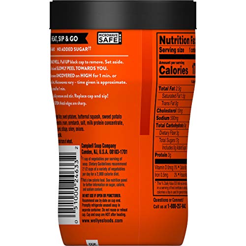 Campbells Squash/Sweet Potato Sipping Soup