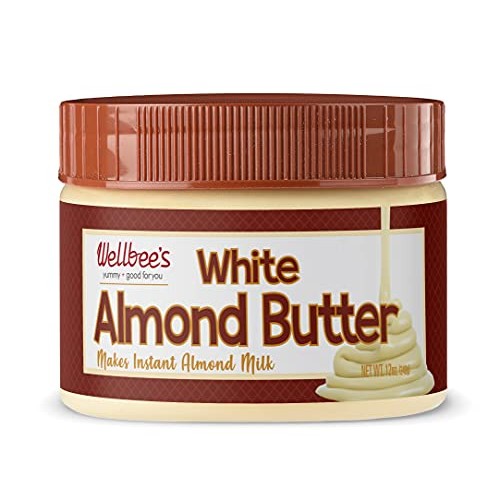 Wellbees White Blanched Almond Butter - 12 Oz. Jar