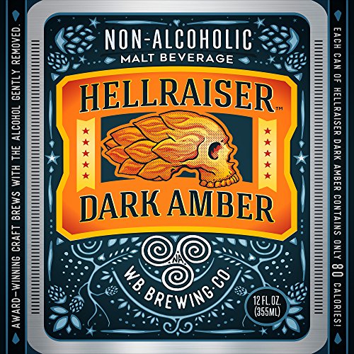 Wellbeing Brewing Co. 12 Pack Cans - Hellraiser Dark Amber Non-A
