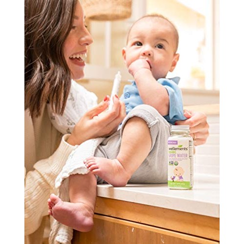 Wellements Organic Gripe Water, 4 Fl Oz, Eases Babys Stomach Di