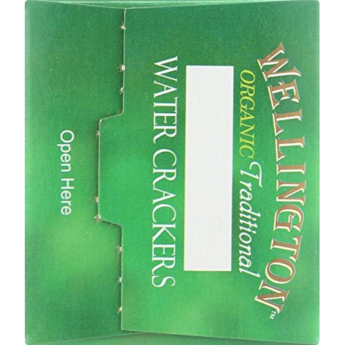 Wellington Crackers, Crackers Water Original Organic, 4.4 Ounce