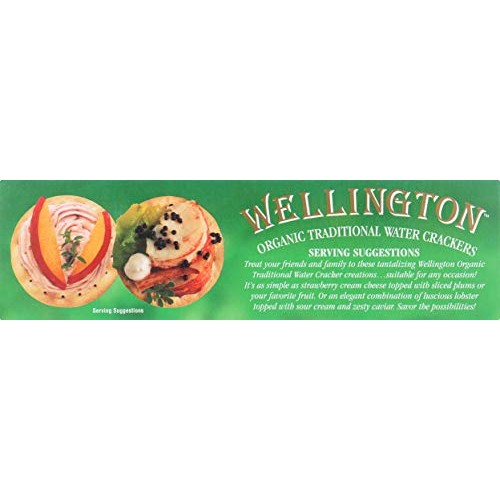 Wellington Crackers, Crackers Water Original Organic, 4.4 Ounce