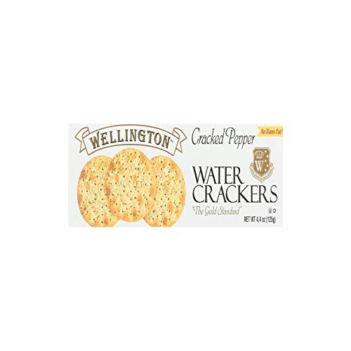 Wellington Cracker Water Cracked Pepper, 4.40 Oz