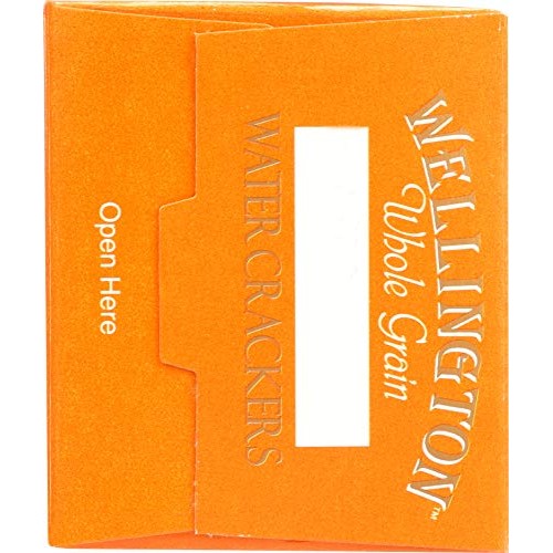 Wellington Whole Grain Water Crackers, 5-Ounces Pack Of 12