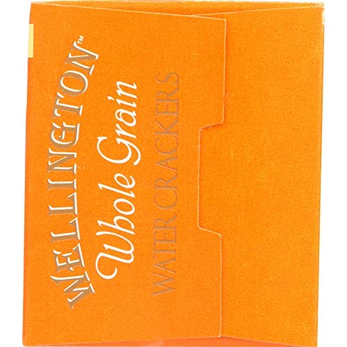 Wellington Whole Grain Water Crackers, 5-Ounces Pack Of 12