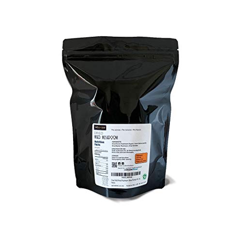 Dried Wild Mixed Mushroom Slices Premium Mi, 4Oz