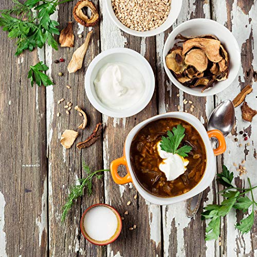 Porcini All Natural Authentic Gourmet Sliced Mushroom, Vegan And