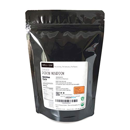 Porcini All Natural Authentic Gourmet Sliced Mushroom, Vegan And