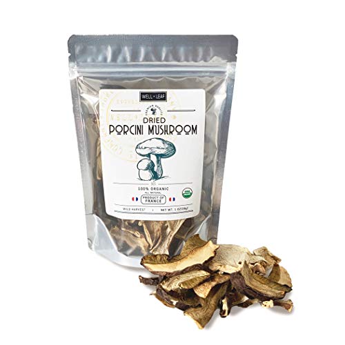 Porcini All Natural Authentic Gourmet Sliced Mushroom, Vegan And