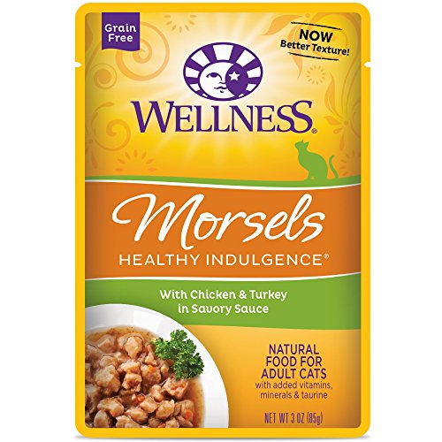 Wellness Healthy Indulgence Natural Grain Free Wet Cat Food, Mor