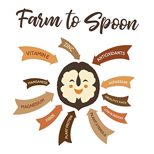 Wellnut Farms Creamy Walnut Butter, Salted Caramel, 11 Ounce, Gl