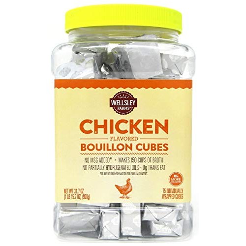 Wellsley Farms Chicken Flavored Bouillon Cubes Formerly Berkley