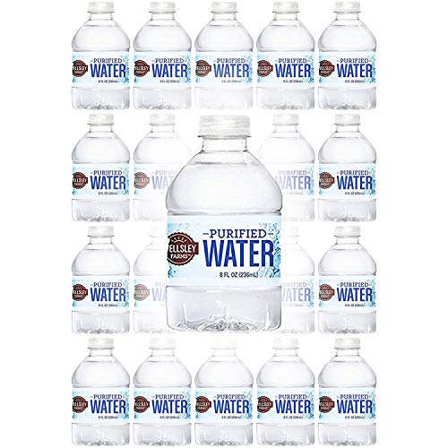 Wellsley Farms, Purified Water, 8 Fl Oz Bottle Pack Of 20, Tota