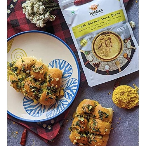 Wemixxs Roasted Chickpeas Flour Spice Blend For Indian Cooking