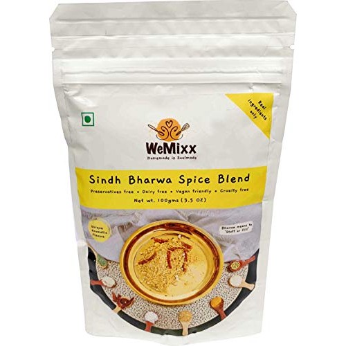 Wemixxs Roasted Chickpeas Flour Spice Blend For Indian Cooking