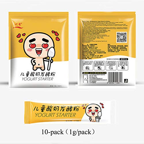 Wenwing 1G10 Pack All Natural Baby Low Acid Yogurt Starter Cultu