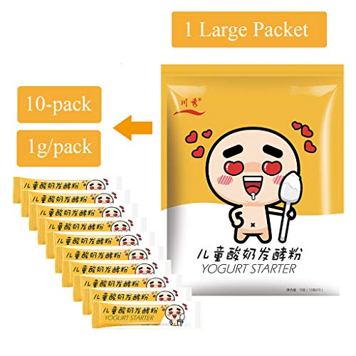 Wenwing 1G10 Pack All Natural Baby Low Acid Yogurt Starter Cultu