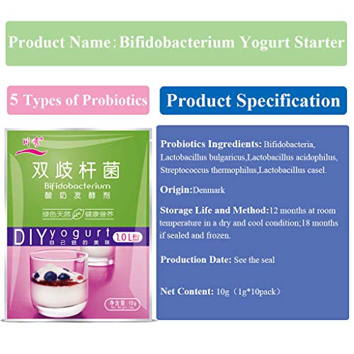Wenwing 1G10 Pack Bifidobacterium Yogurt Starter Cultures 10 Pro