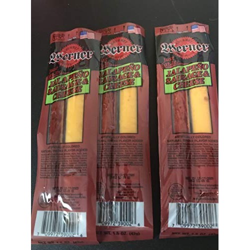 Werner Sausage Cheese Beef Jerky Protein Meat Snack From Tillamo