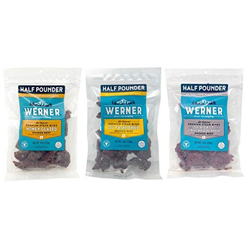 Werner Premium Steak Bites Variety Pack Of 3 – Sea Salt &Amp; Pepper
