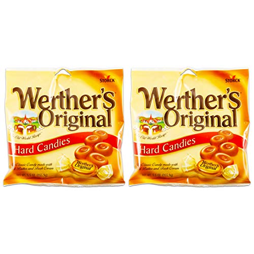 Werther’S Original Hard Candies, 2.65-Oz. Bags Set Of 2