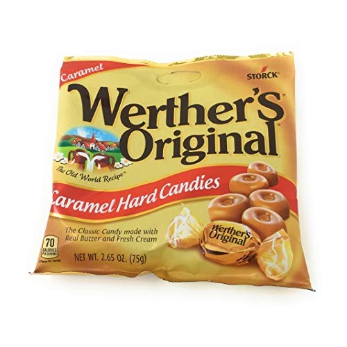 Werthers Bundle 4 Items Variety Pack Original Hard Candies/Ch