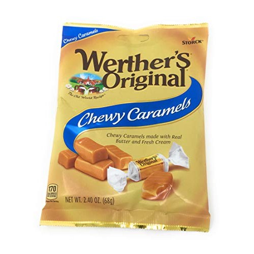 Werthers Bundle 4 Items Variety Pack Original Hard Candies/Ch