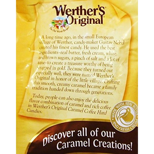 Werthers Original Caramel Coffee Hard Candies 70 Calories Per S