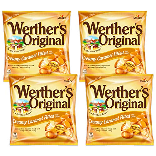 Werthers Original Creamy Caramel Filled Hard Candies, 2.65Oz Ba