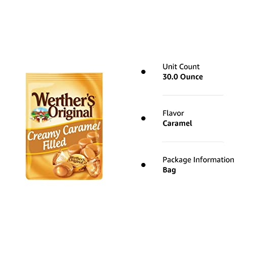 Werthers Original - Hard Candies Caramel W/Caramel Filling 27 O