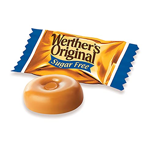 Werthers Original Hard Sugar Free Caramel Candy, 7.7 Oz Bag