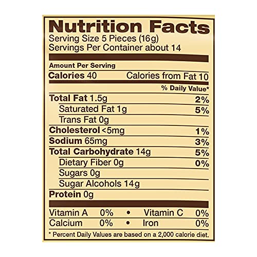 Werthers Original Hard Sugar Free Caramel Candy, 7.7 Oz Bag