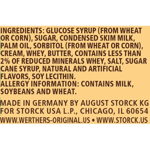 Werthers Original Soft Harvest Pumpkin Spice Caramel Candy, 8.5