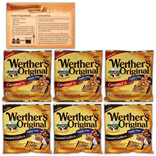 Werthers Sugar Free Hard Candy Variety Pack | Original Hard Cand