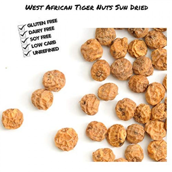 West African Tiger Nuts 1 Lbs , Perfect for Tigernut Milk Flour ...