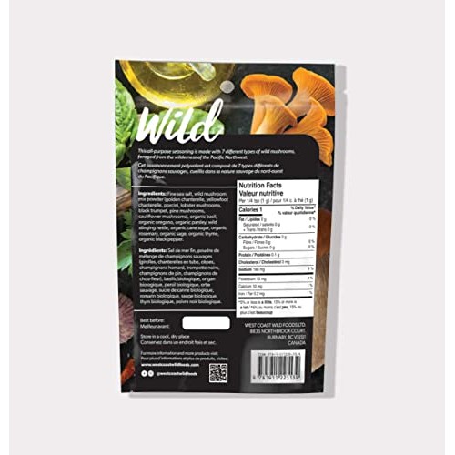 West Coast Wild Foods | Italian Wild Mushroom Seasonings | 84g -...