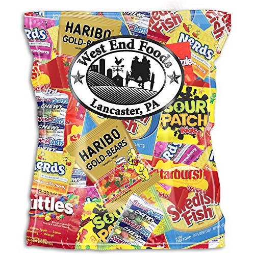 Small Bag - Candy Assortment 1 Pound Of Gummy Bears, Lifesaver