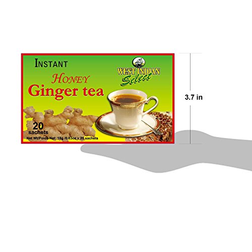 Instant Honey Ginger Tea West Indian Select Pack of 3