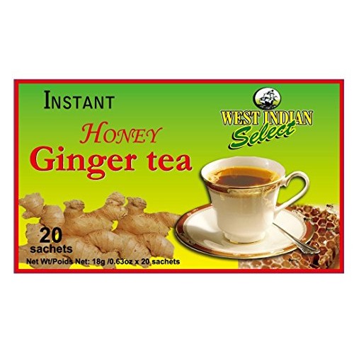 Instant Honey Ginger Tea West Indian Select Pack of 3