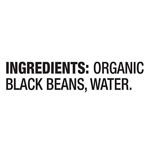 Westbrae Natural Organic Black Beans, No Salt Added, 25 Oz Pack