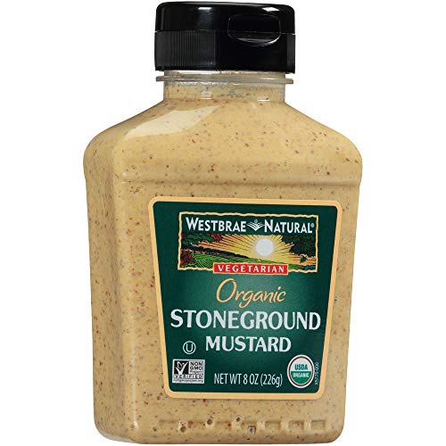 Westbrae Natural Organic Mustard, Stoneground, 8 Oz