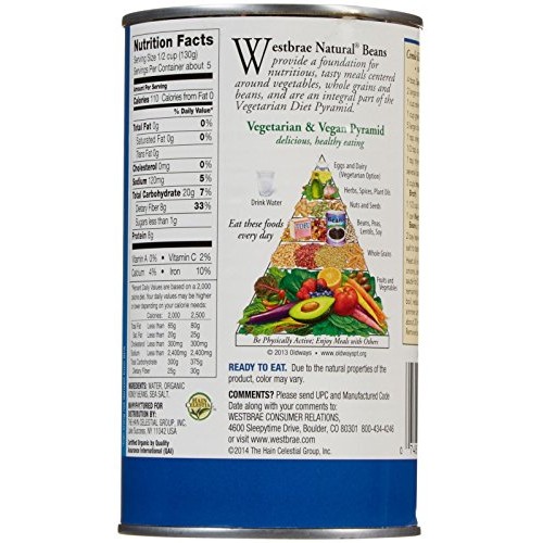 Westbrae Organic Kidney Beans-25 Oz