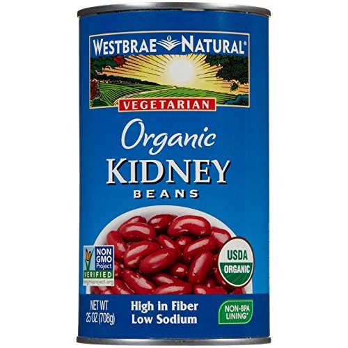 Westbrae Organic Kidney Beans-25 Oz